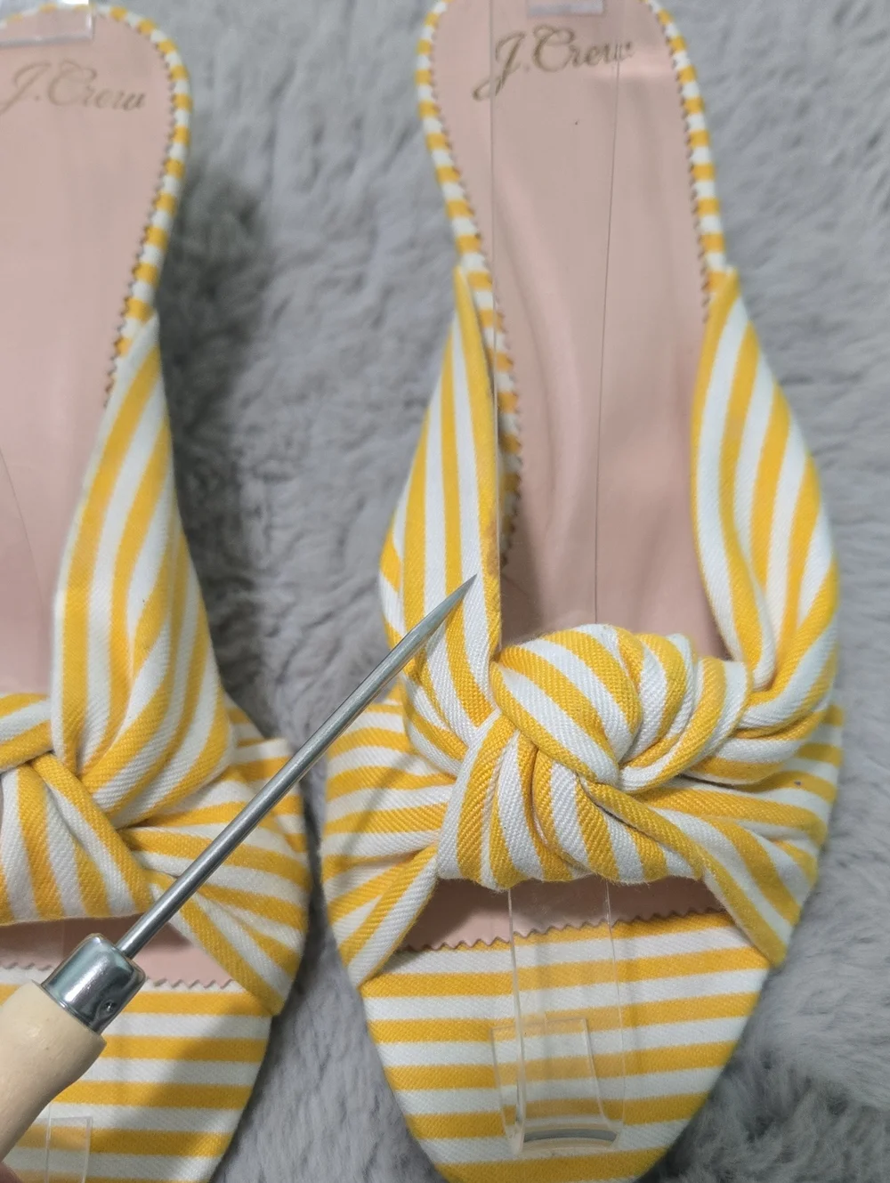J. Crew crew knotted